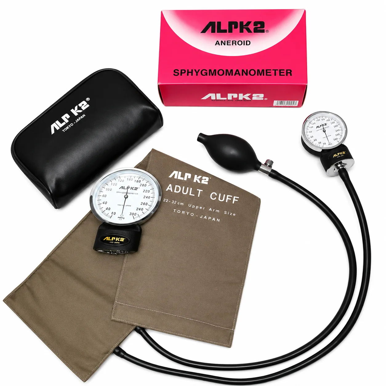Orginal ALPK2 Aneroid Sphygmomanometer (Made in Japan)