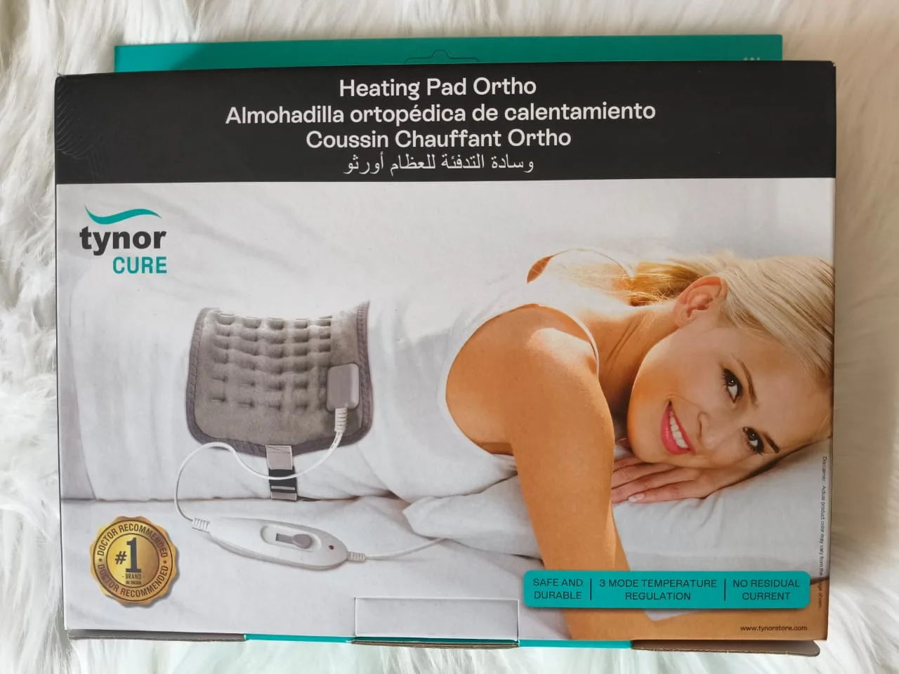 Electric Heating Pad for Back, Neck & Joint Pain Relief