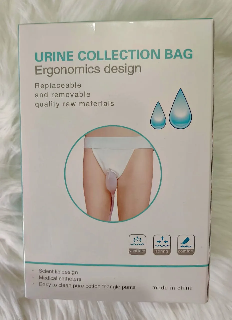 Male & Female Urine Collector Bag with Drainage Bag