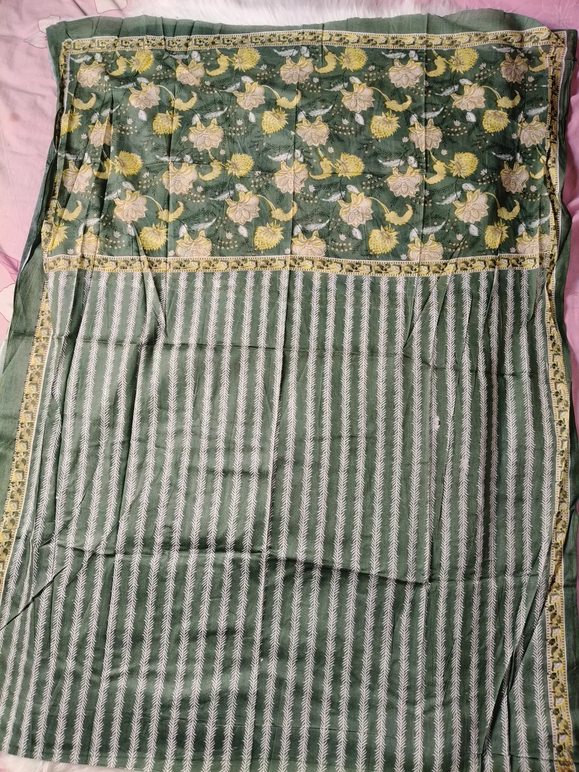 প্রিমিয়াম জয়পুরি কটন থ্রি-পিস