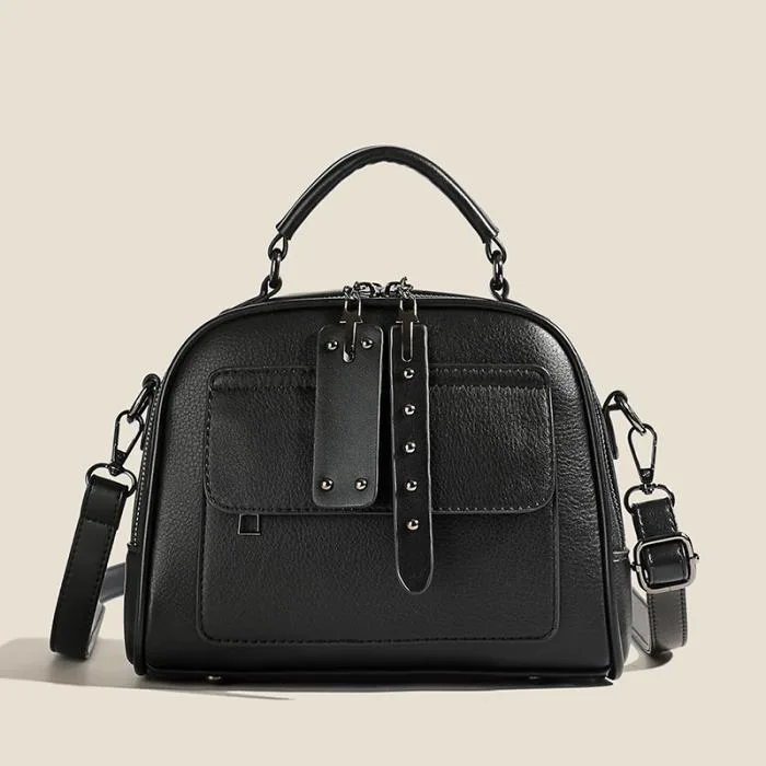 Luxury Multi-Layer Commuter Handbag (BLACK)
