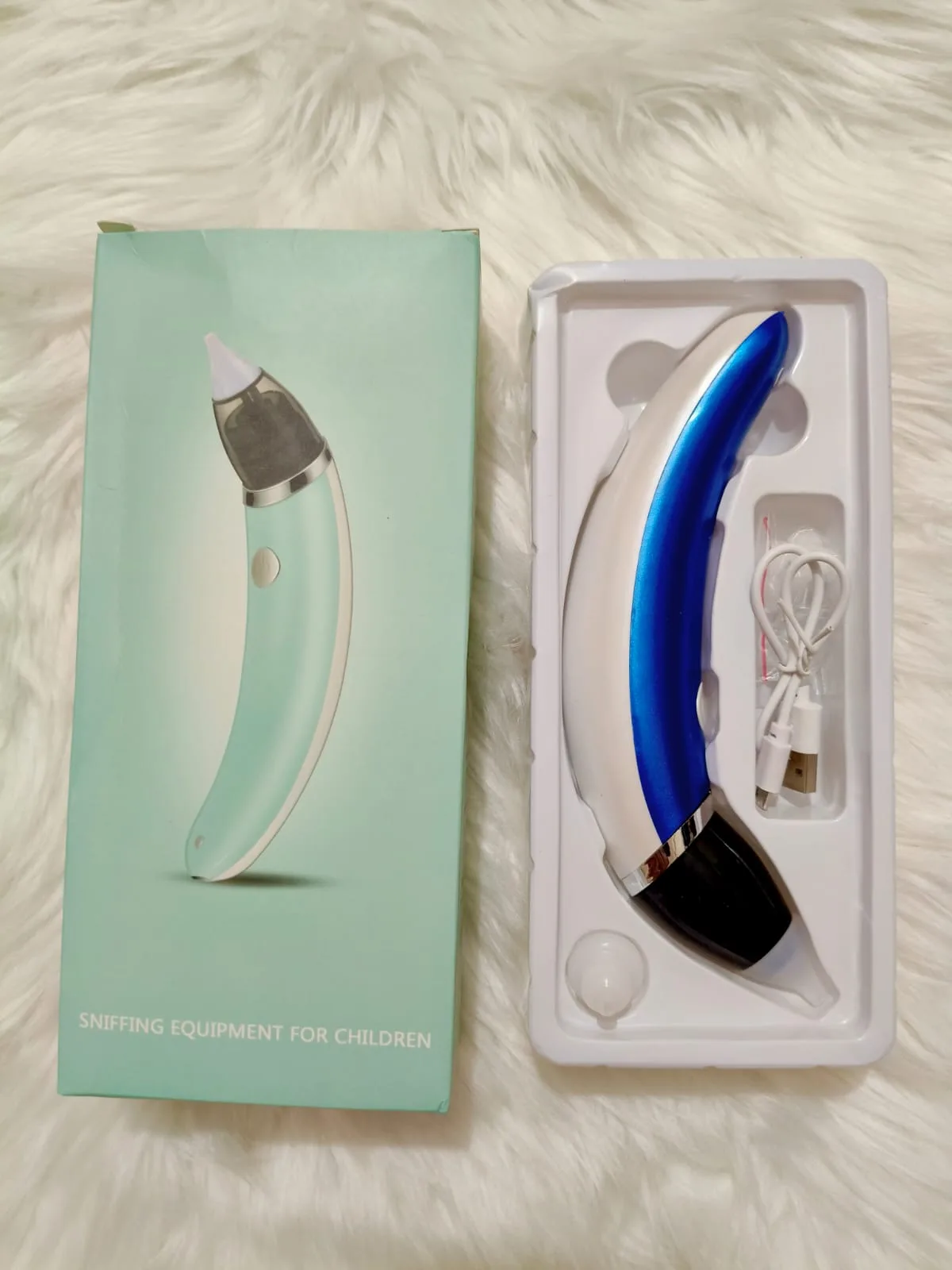 Kids Electric Nasal Aspirator – USB Rechargeable