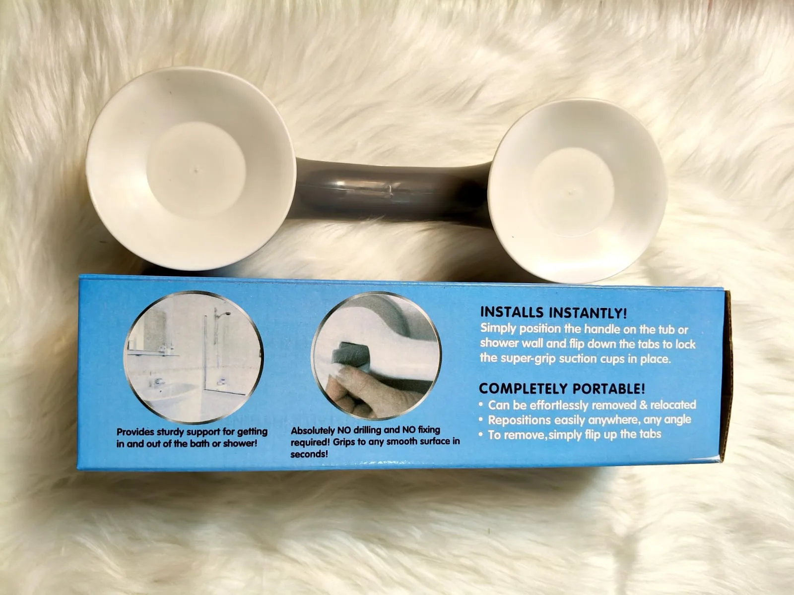 Helping Handle – Suction Cup Safety Grab Bar