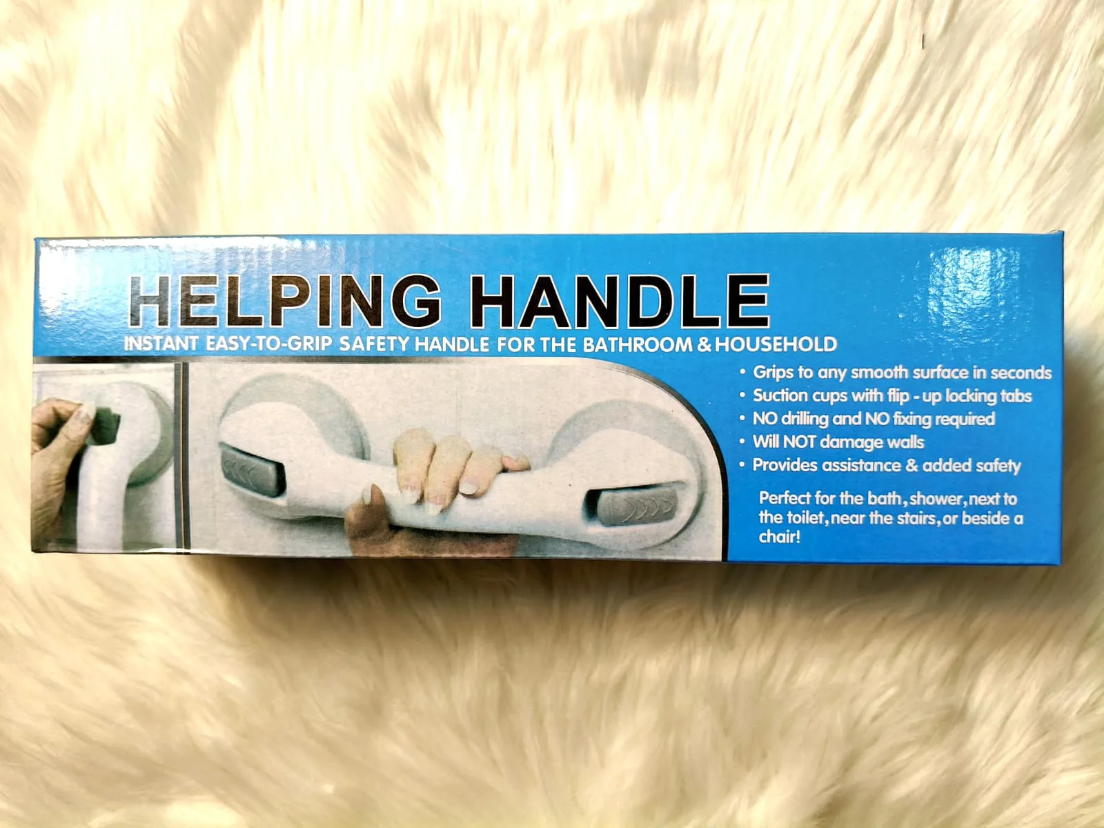 Helping Handle – Suction Cup Safety Grab Bar