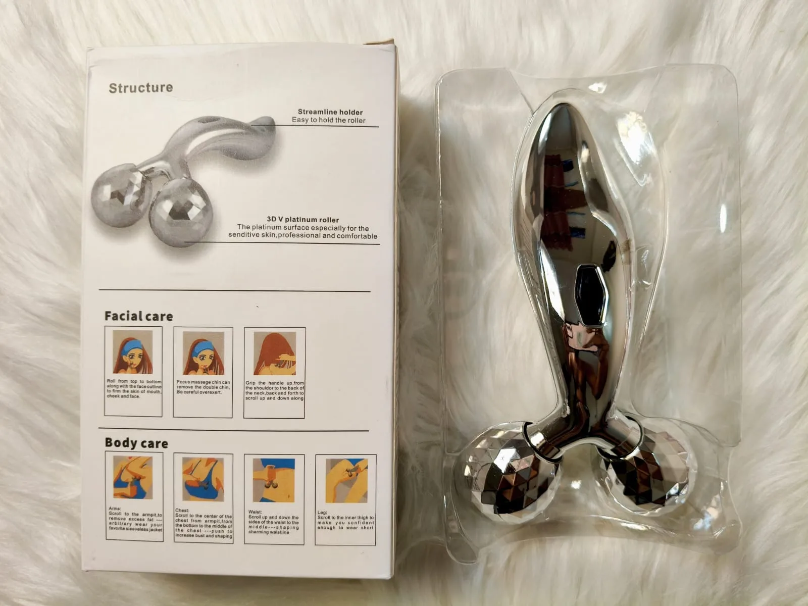 3D V-Shaped Face & Body Massager
