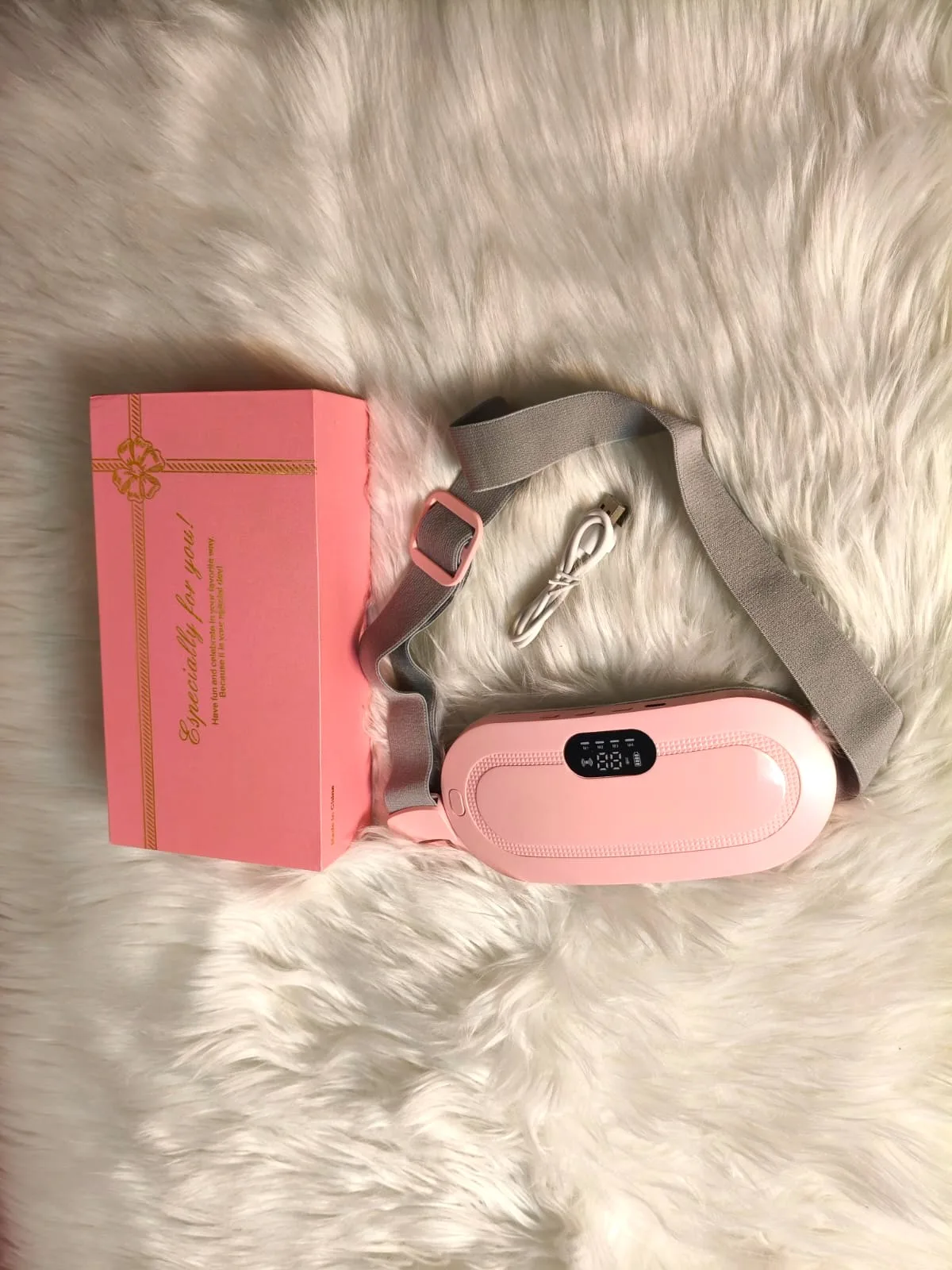 Portable Menstrual Heating & Vibration Massage Belt